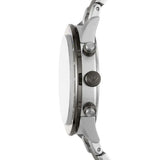 Emporio Armani Chronograph Grey Dial Two Tone Steel Strap Watch For Men - AR11391