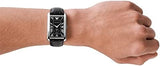 Emporio Armani Classic Analog Black Dial Black Leather Strap Strap Watch For Men - AR1604