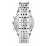 Emporio Armani Classic Chronograph Silver Dial Silver Steel Strap Watch For Men - AR1879