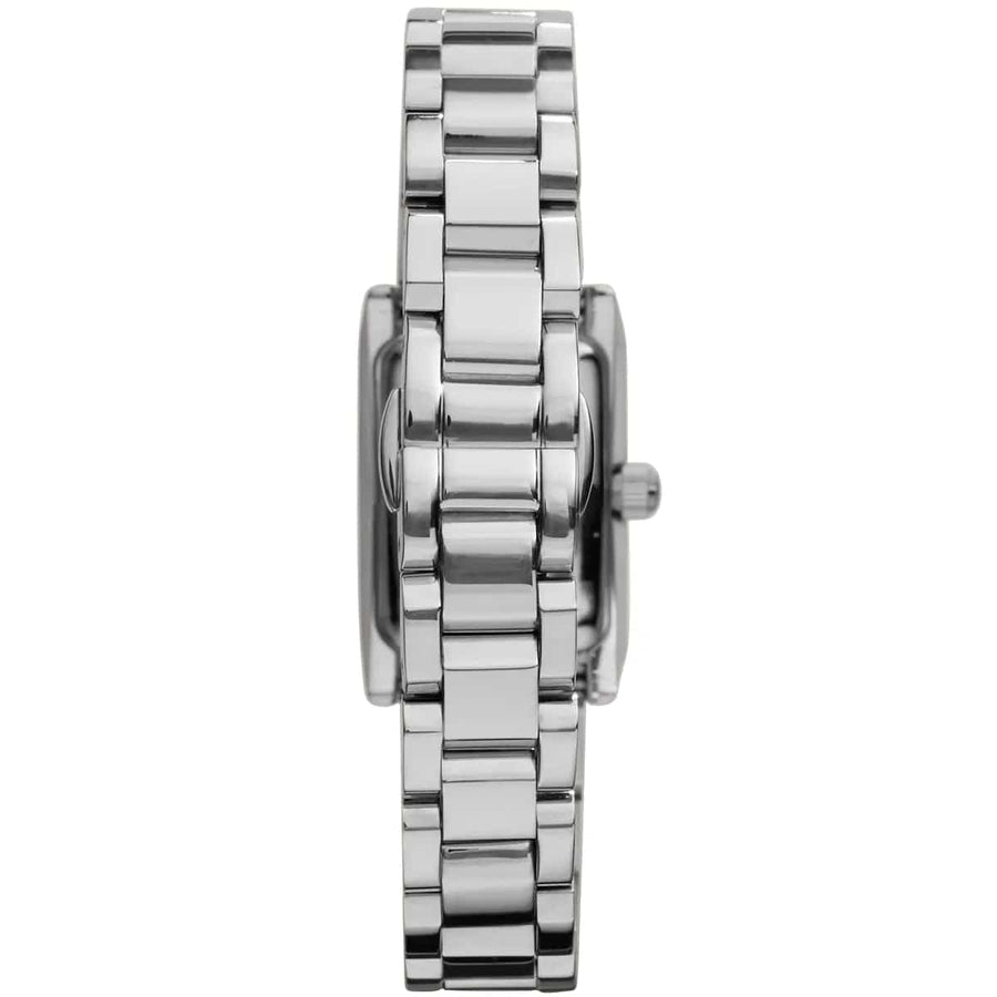 Emporio Armani Classic Diamonds Silver Dial Silver Steel Strap Watch For Women - AR3170