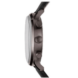 Emporio Armani Classic Grey Dial Grey Leather Strap Watch For Men - AR0388