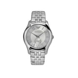 Emporio Armani Classic Quartz Silver Dial Silver Steel Strap Watch For Men - AR1788