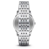 Emporio Armani Classic Silver Dial Silver Steel Strap Watch For Men - AR1867