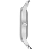 Emporio Armani Classic Silver Dial Silver Steel Strap Watch For Men - AR1867