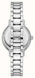 Emporio Armani Cleo Crystals Mother Of Pearl Dial Silver Steel Strap Watch For Women - AR11484