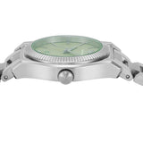 Emporio Armani Federica Mint Green Dial Silver Steel Strap Watch for Women - AR11656