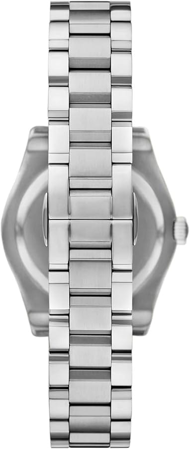 Emporio Armani Federica Mint Green Dial Silver Steel Strap Watch for Women - AR11656
