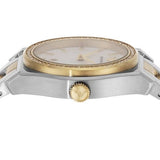 Emporio Armani Federica Mother of Pearl Dial Two Tone Steel Strap Watch for Women - AR11559
