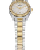 Emporio Armani Federica Mother of Pearl Dial Two Tone Steel Strap Watch for Women - AR11559