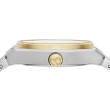 Emporio Armani Federica Mother of Pearl Dial Two Tone Steel Strap Watch for Women - AR11559