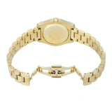 Emporio Armani Federica Mother of Pearl White Dial Gold Steel Strap Watch for Women - AR11657