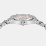 Emporio Armani Federica Pink Dial Silver Steel Strap Watch for Women - AR11658
