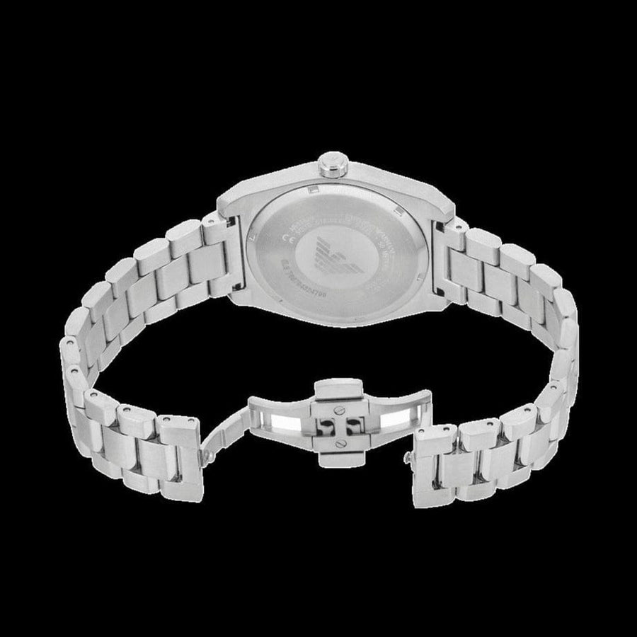 Emporio Armani Frederico Analog Blue Dial Silver Steel Strap Watch for Men - AR11620
