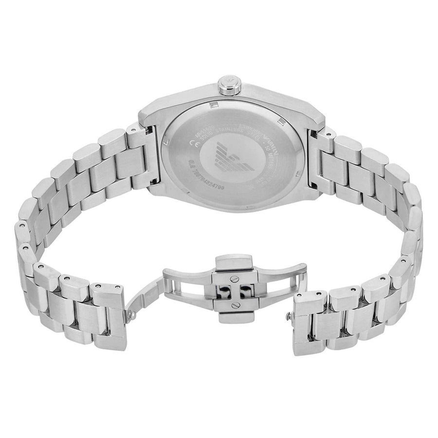 Emporio Armani Frederico Analog Blue Dial Silver Steel Strap Watch for Men - AR11620