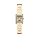 Emporio Armani Genni Crystals Gold Dial Gold Steel Strap Watch for Women  - AR11663