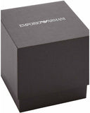 Emporio Armani Genni Mother of Pearl Dial Two Tone Steel Strap Watch for Women - AR11626