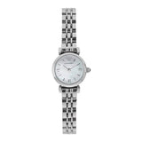 Emporio Armani Gianni White Dial Silver Steel Strap Watch For Women - AR1763