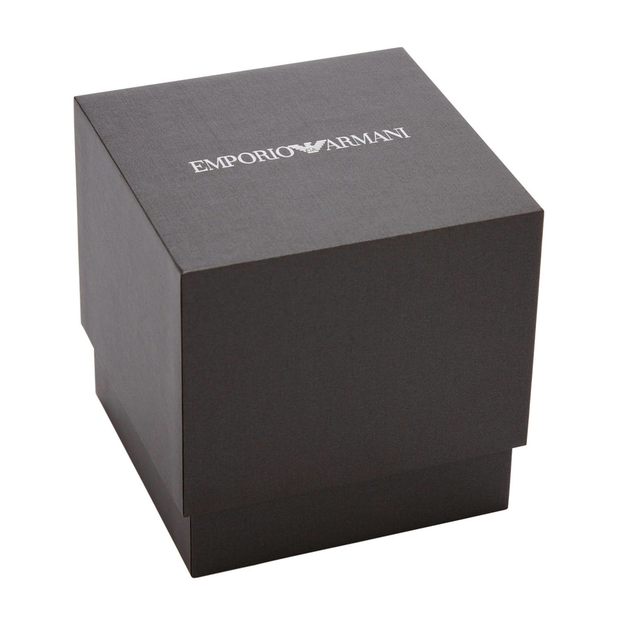 Emporio Armani Gino Mother of Pearl Dial Silver Steel Strap Watch for Men - AR11664