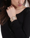 Emporio Armani Kappa Pink Dial Pink Mesh Bracelet Watch For Women - AR11129