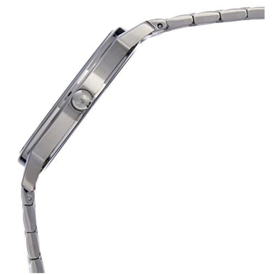 Emporio Armani Kappa Quartz White Dial Silver Steel Strap Watch For Men - AR80014