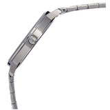 Emporio Armani Kappa Quartz White Dial Silver Steel Strap Watch For Men - AR80014