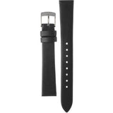 Emporio Armani Kappa White Mother of Pearl Dial Black Leather Strap Watch For Women - AR2509
