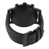 Emporio Armani Luigi Analog Blue Dial Black Leather Strap Watch For Men - AR11351