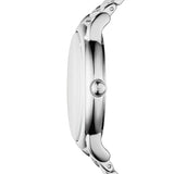 Emporio Armani Luigi Blue Dial Silver Steel Strap Watch For Men - AR11089