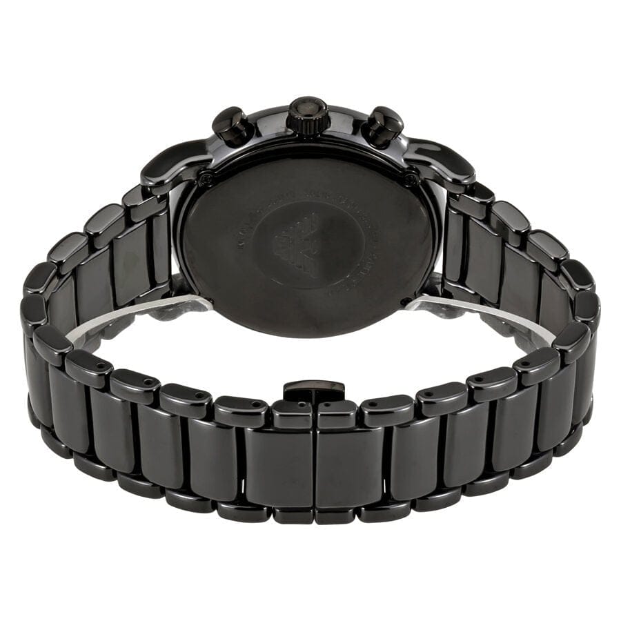 Emporio Armani Luigi Chronograph Black Dial Black Stainless Steel Watch For Men - AR1507