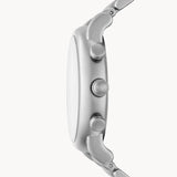 Emporio Armani Luigi Chronograph Black Dial Silver Steel Strap Watch For Men - AR11324