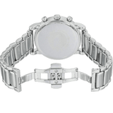 Emporio Armani Luigi Chronograph Blue Dial Silver Steel Strap Watch For Men - AR11132