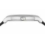 Emporio Armani Luigi Quartz Black Dial Black Leather Strap Watch For Men - AR2500