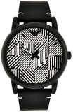 Emporio Armani Luigi Quartz White Dial Black Rubber Strap Watch For Men - AR11136