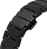 Emporio Armani Mario Chronograph Green Dial Black Steel Strap Watch For Men - AR11472