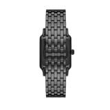 Emporio Armani Meccanico Black Dial Black Steel Strap Watch For Men - AR60058