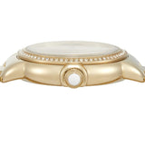 Emporio Armani Mia Crystals Gold Dial Gold Steel Strap Watch for Women - AR11609