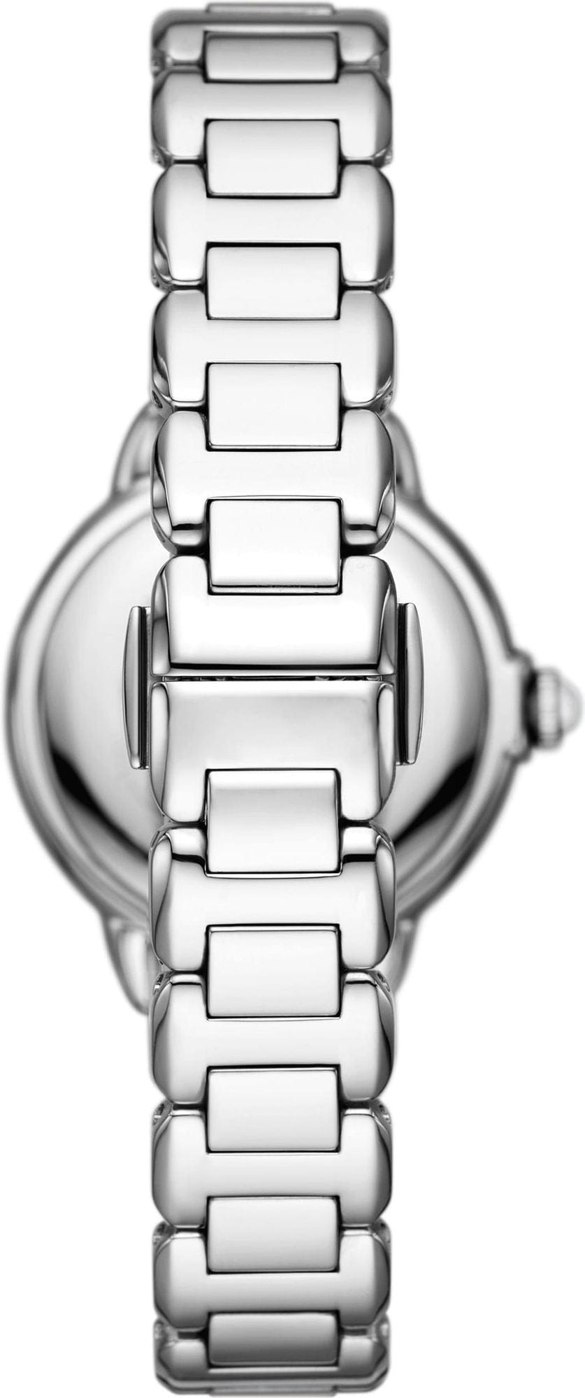 Emporio Armani Mia Mother of Pearl Dial Silver Steel Strap Watch for Women - AR11596