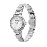 Emporio Armani Mia Mother of Pearl Dial Silver Steel Strap Watch for Women - AR11596
