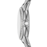 Emporio Armani Mia Mother of Pearl Dial Silver Steel Strap Watch for Women - AR11669