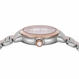 Emporio Armani Mia Three-Hand Analog Crystal Silver Dial Two Tone Steel Strap Watch For Women - AR11643