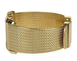 Emporio Armani Mother of Pearl Dial Gold Mesh Bracelet Watch For Men - AR2016