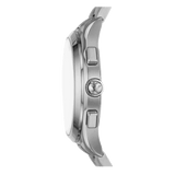 Emporio Armani Paolo Chronograph Black Dial Silver Steel Strap Watch For Men - AR11602