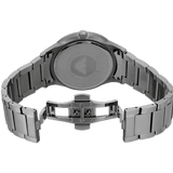 Emporio Armani Renato Quartz Beige Dial Grey Steel Strap Watch For Men - AR11183