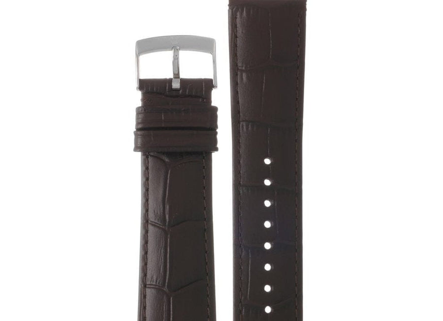 Emporio Armani Renato Quartz Black Dial Brown Leather Strap Watch For Men - AR11187