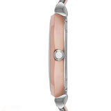 Emporio Armani Retro Mother of Pearl Dial Silver Mesh Bracelet Watch For Women - AR2067