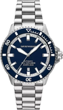 Emporio Armani Sea Explorer Blue Dial Silver Steel Strap Watch for Men - AR60087