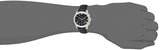 Emporio Armani Valente Chronograph Black Dial Black Leather Strap Watch For Men - AR1633