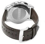 Emporio Armani Valente Chronograph Brown Dial Brown Leather Strap Watch For Men - AR1785