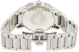 Emporio Armani Valente Chronograph Quartz Black Dial Silver Steel Strap Watch For Men - AR11083