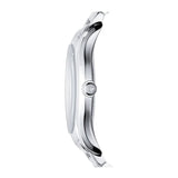 Emporio Armani Valente Quartz Black Dial Silver Steel Strap Watch For Men - AR11086